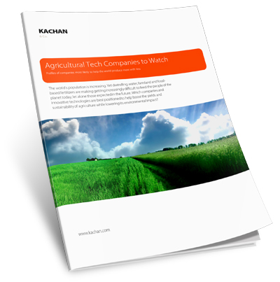 Agricultural tech companies to watch report