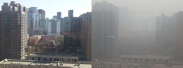 Air quality in Beijing